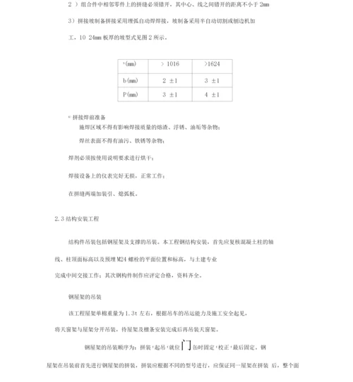 新天地钢结构屋面施工方案.docx