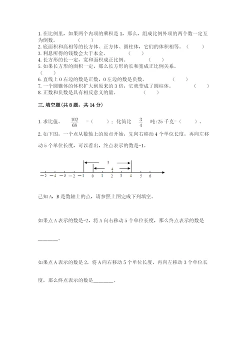 小升初数学期末测试卷附参考答案【培优a卷】.docx