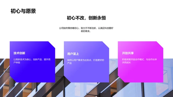 科技新品发布汇报PPT模板