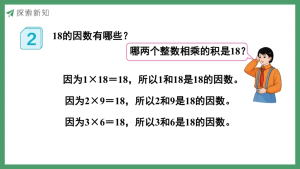 新人教版数学五年级下册2.2   因数和倍数的认识（2）课件