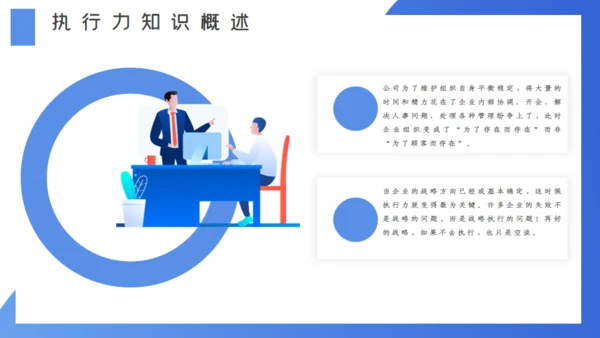 企业管理执行力培训通用PPT模版