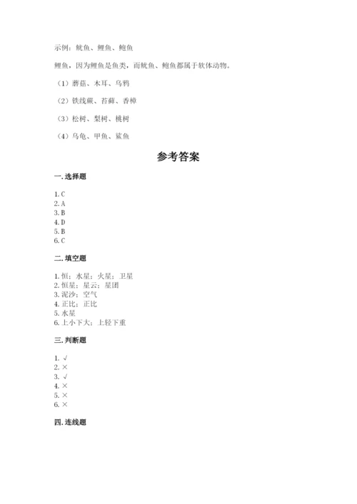 教科版六年级下册科学期末测试卷精品（考点梳理）.docx