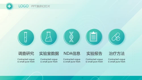 绿色智慧医院信息化建设年终工作总结PPT动态