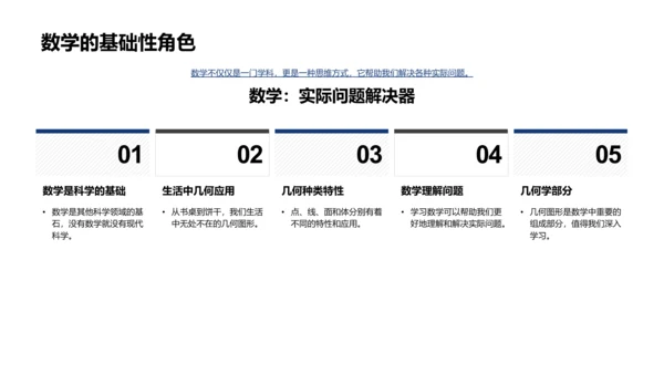 认识基础几何形状PPT模板