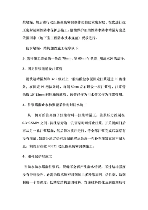 渗漏处理专项方案.docx