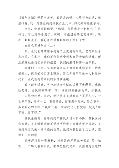 有什么真好作文.docx