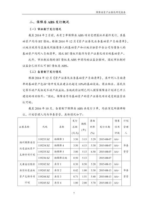 保障房资产证券化研究报告.docx