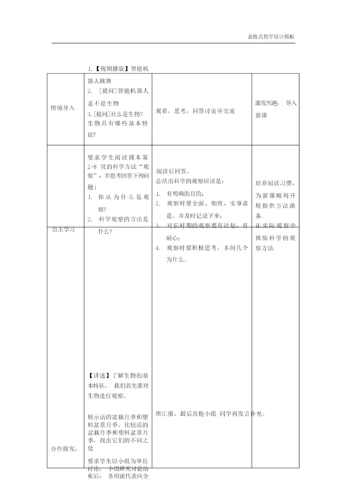 《生物的特征》教学设计方案085703.docx