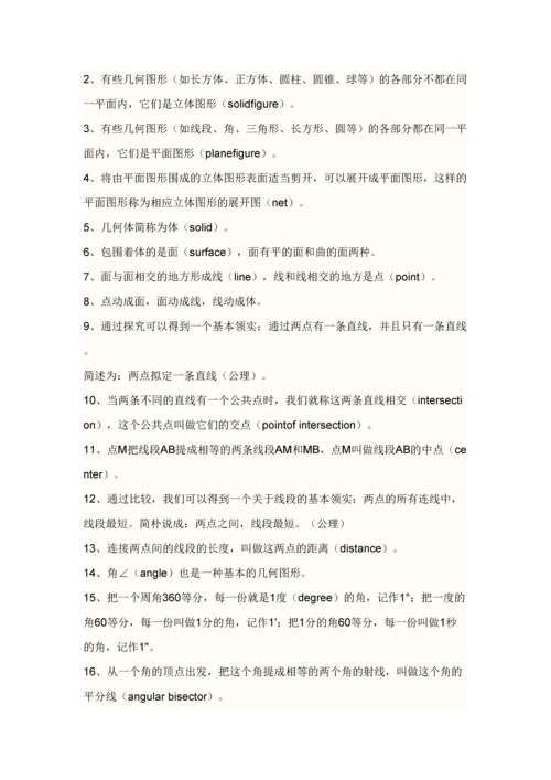 2023年初一数学知识点.docx