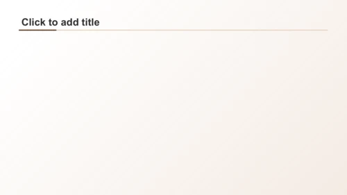 橙色简约风家居设计PPT主题