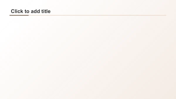 橙色简约风家居设计PPT主题