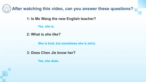 Unit1 What's he like? PartB  Let's talk&learn 课件(共