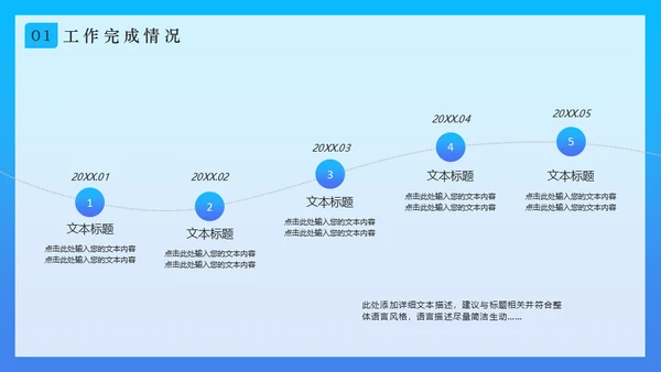 创意文档记录内勤工作述职报告通用PPT模板