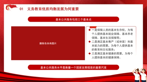 教育系统扎实推进义务教育优质均衡发展主题党课PPT