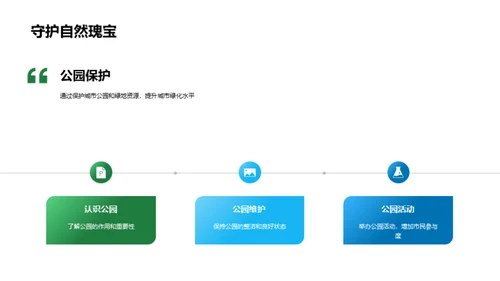 绿化城市，塑造未来