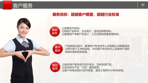 简约大气公司企业产品介绍PPT模板