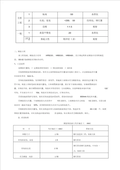 地基与基础施工方案