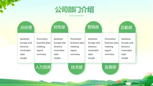 山区乡村振兴调研报告动态PPT模板