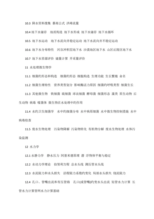 2023年注册公用设备工程师基础考试内容和考试科目.docx
