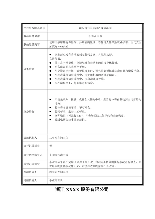 浙江公司安全生产应急全新预案.docx