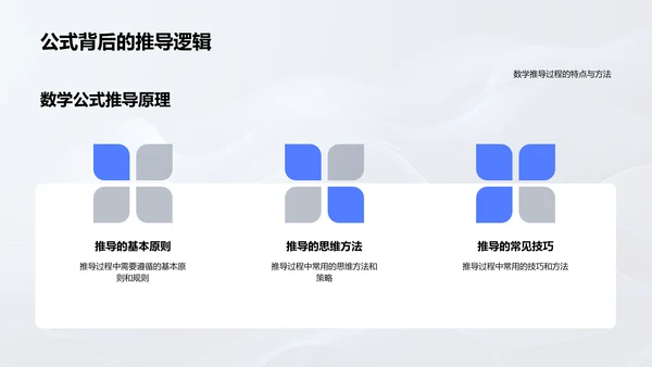 高三数学公式应用PPT模板