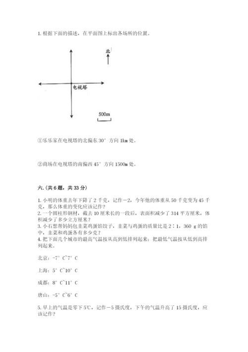 郑州外国语中学小升初数学试卷（精练）.docx