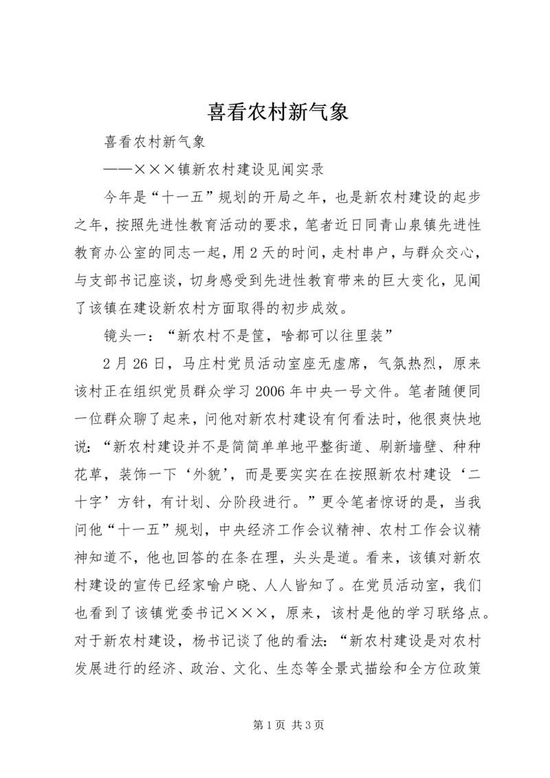 喜看农村新气象 (5).docx