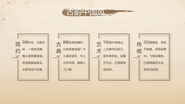 古香古色中医科年终总结报告动态PPT模板