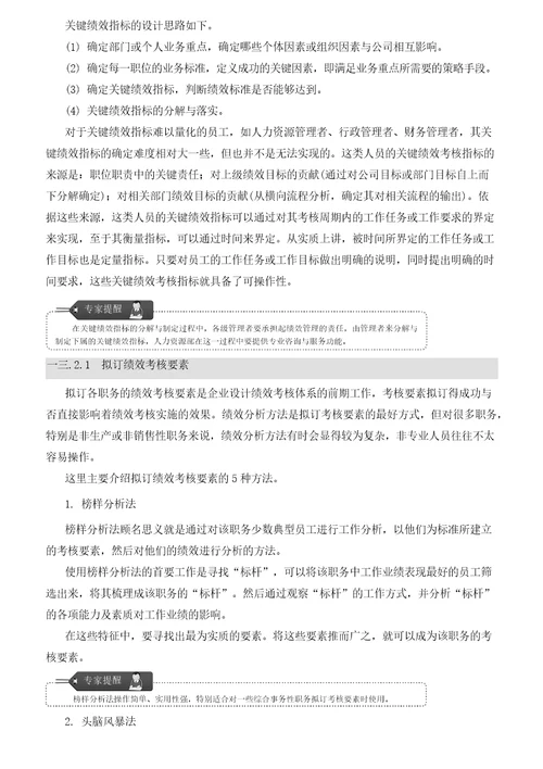 绩效考核管理篇文件资料