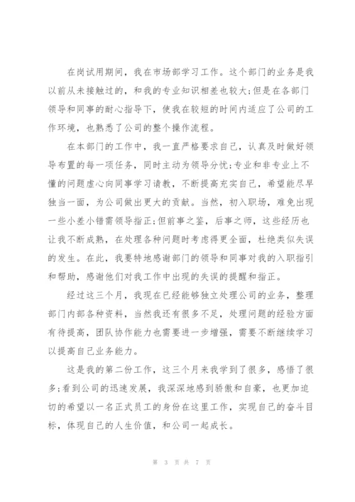 新员工试用期满转正工作总结三篇.docx