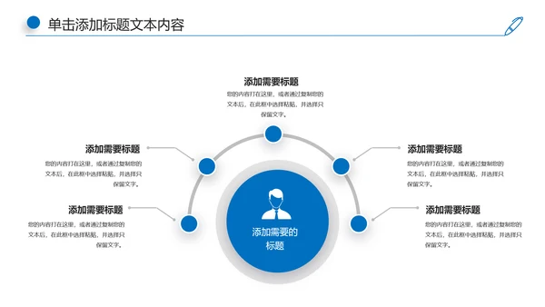 蓝色大气公安警察工作汇报PPT模板