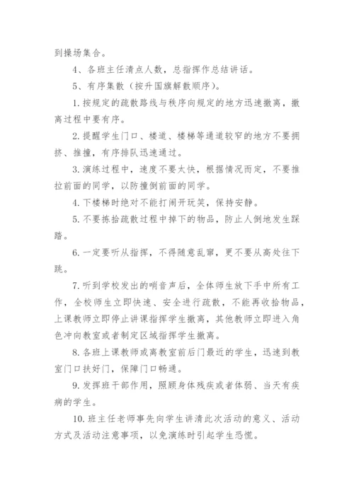 防踩踏应急疏散演练方案.docx