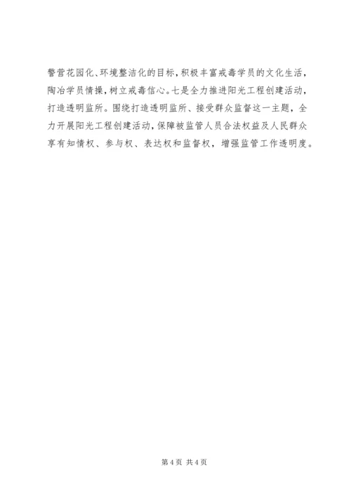 戒毒所基层党建工作示范点事迹材料 (2).docx