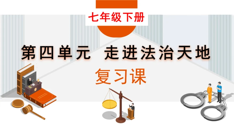 第四单元 走进法治天地 复习课