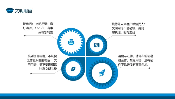 保安公司服务礼仪处事原则培训动态PPT