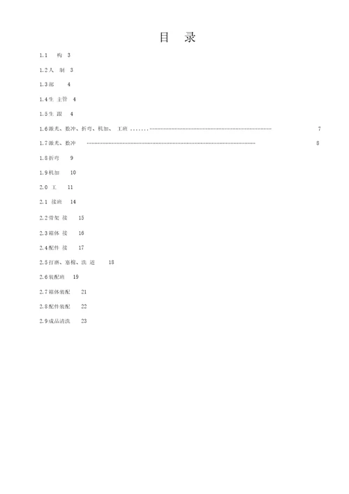 某机电设备有限公司生产部岗位职责说明书