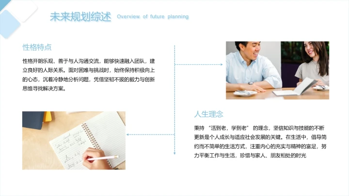 商务风含图片PPT关系