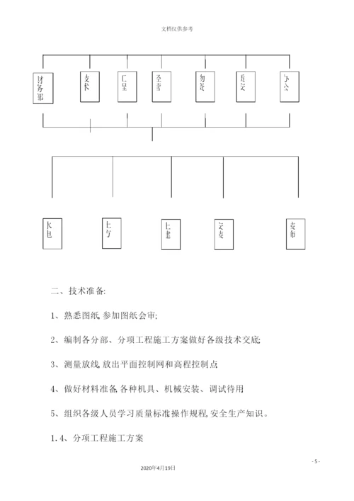 新版工程框架完整施工组织设计.docx