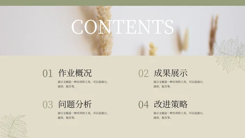 家居软装设计居家风格展示通用PPT模板