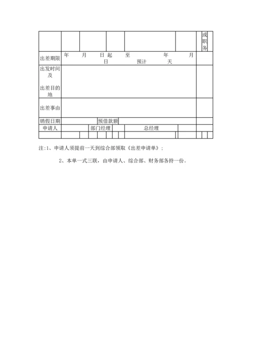出差及差旅费管理制度.docx