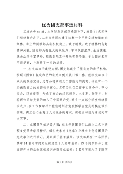 优秀团支部事迹材料 (2).docx