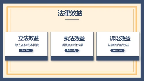 蓝色法律新规知识讲座培训宣传PPT