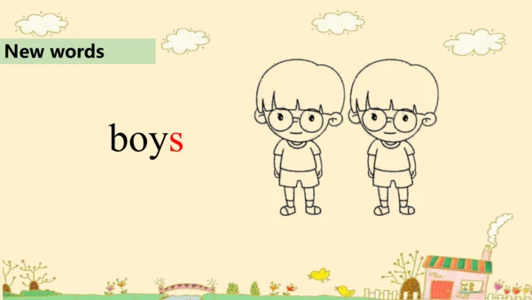 外研版（一起）一上Module 2  Unit 2 I'm a boy 同步备课课件