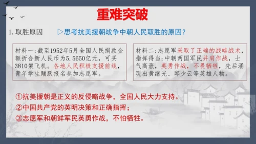 第一单元中华人民共和国的成立和巩固  单元复习课件