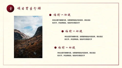 建设美丽乡村旅游商业计划书PPT模板