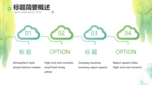 语文教学工作总结汇报计划商务动态PPT模板