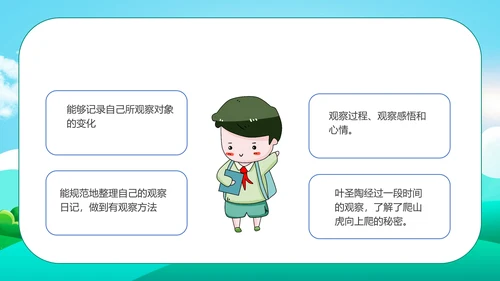 小小观察者写观察日记教学通用PPT课件模板