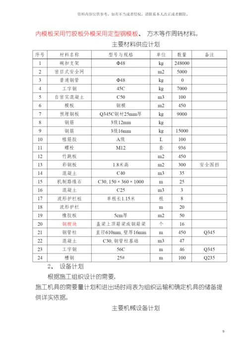 巴南立交改造工程施工专项方案模板.docx