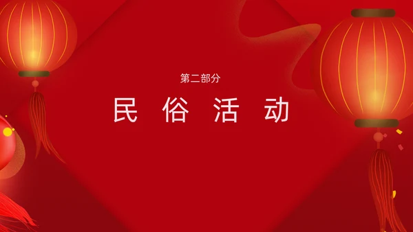 正月十五闹元宵节活动过大年PPT模板