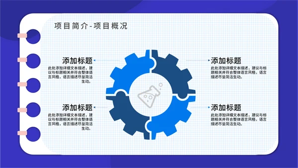 PACA项目实施报告通用PPT模板